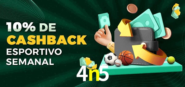 10% de bônus de cashback na 4n5