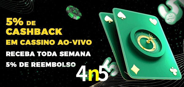 Promoções do cassino ao Vivo 4n5